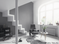 Idealnie matowe ściany z farbą Tikkurila Optiva Ceramic