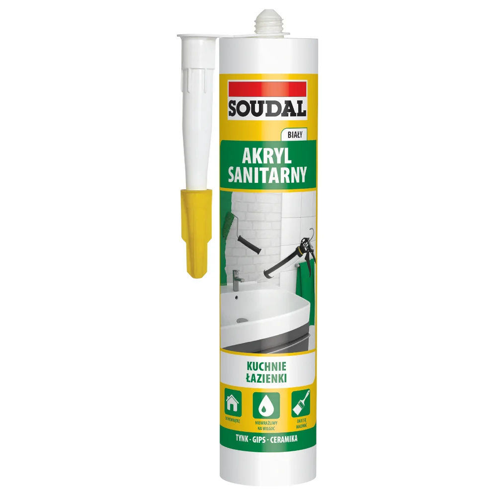 Akryl sanitarny firmy Soudal